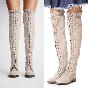 Free people over the knee boots